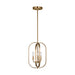 Myhouse Lighting Generation Lighting - GLC1293SB - Three Light Chandelier - Loretto - Satin Brass