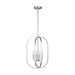 Myhouse Lighting Generation Lighting - GLC1304BS - Four Light Chandelier - Loretto - Brushed Nickel