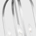 Myhouse Lighting Generation Lighting - GLC1304BS - Four Light Chandelier - Loretto - Brushed Nickel