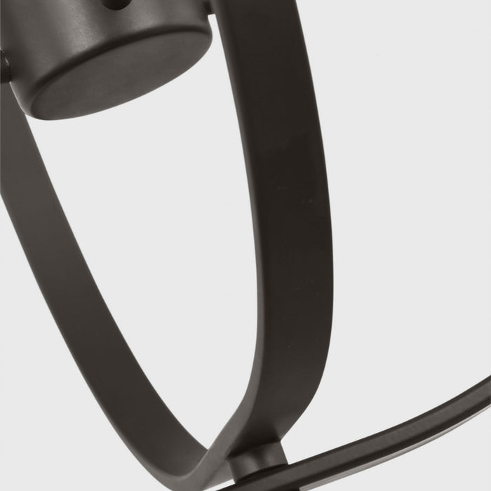 Myhouse Lighting Generation Lighting - GLC1304MBK - Four Light Chandelier - Loretto - Midnight Black