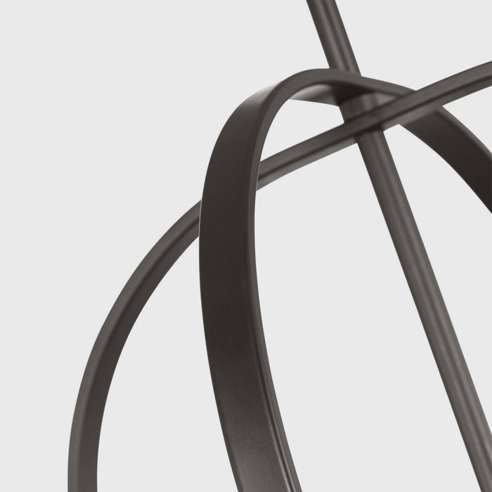 Myhouse Lighting Generation Lighting - GLC1304MBK - Four Light Chandelier - Loretto - Midnight Black