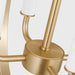 Myhouse Lighting Generation Lighting - GLC1304SB - Four Light Chandelier - Loretto - Satin Brass
