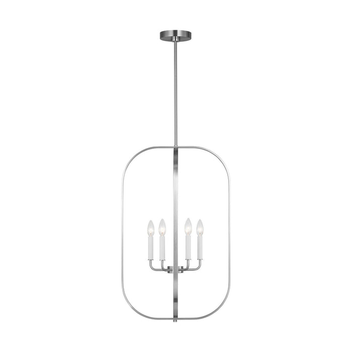 Myhouse Lighting Generation Lighting - GLC1316BS - Six Light Chandelier - Loretto - Brushed Nickel