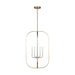 Myhouse Lighting Generation Lighting - GLC1316SB - Six Light Chandelier - Loretto - Satin Brass