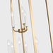 Myhouse Lighting Generation Lighting - GLC1316SB - Six Light Chandelier - Loretto - Satin Brass