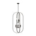 Myhouse Lighting Generation Lighting - GLC1329MBK - Nine Light Chandelier - Loretto - Midnight Black