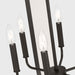Myhouse Lighting Generation Lighting - GLC1329MBK - Nine Light Chandelier - Loretto - Midnight Black