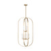 Myhouse Lighting Generation Lighting - GLC1329SB - Nine Light Chandelier - Loretto - Satin Brass