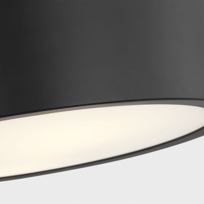 Myhouse Lighting Generation Lighting - GLF1032MBK - Flush Mount - Albee - Midnight Black