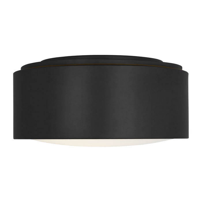 Myhouse Lighting Generation Lighting - GLF1041MBK - Flush Mount - Albee - Midnight Black