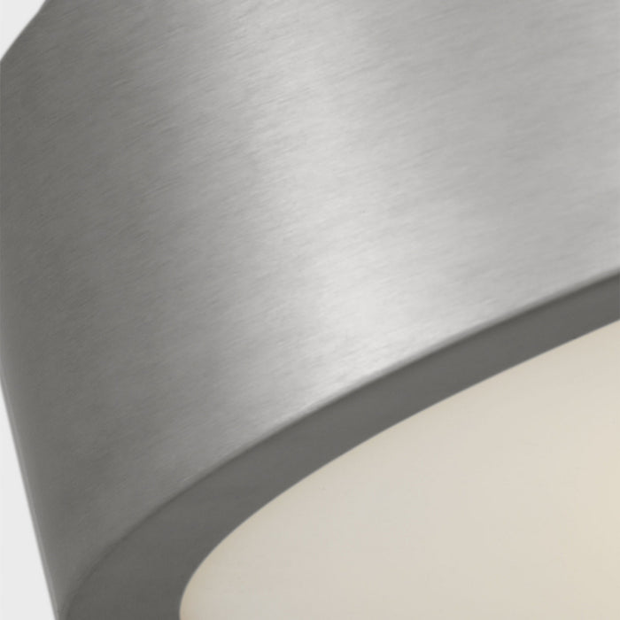 Myhouse Lighting Generation Lighting - GLF1053BS - Flush Mount - Albee - Brushed Nickel