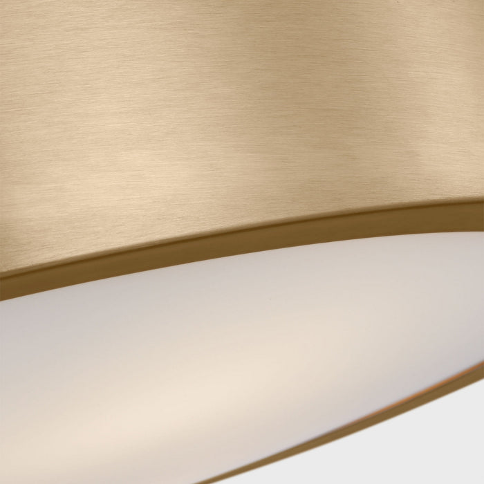 Myhouse Lighting Generation Lighting - GLF1053SB - Flush Mount - Albee - Satin Brass