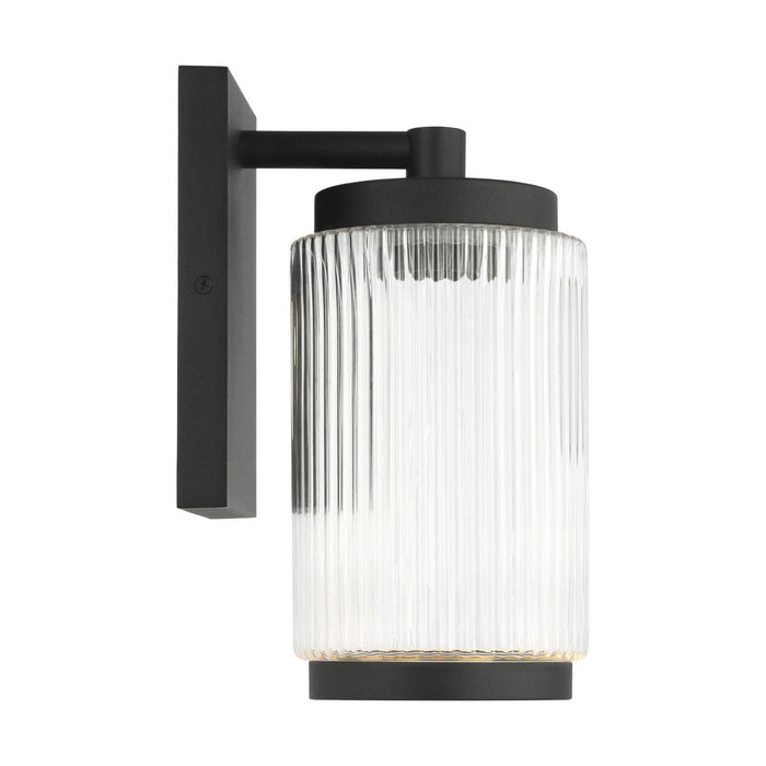 Myhouse Lighting Generation Lighting - GLO1061DL-TXB - One Light Outdoor Wall Lantern - Ronde - Textured Black
