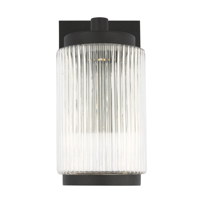 Myhouse Lighting Generation Lighting - GLO1061DL-TXB - One Light Outdoor Wall Lantern - Ronde - Textured Black