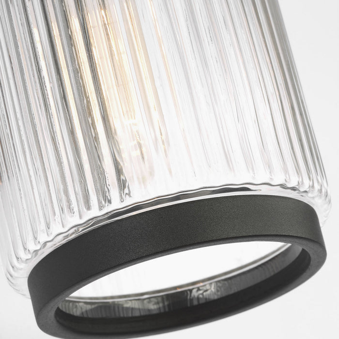 Myhouse Lighting Generation Lighting - GLO1061TXB - One Light Outdoor Wall Lantern - Ronde - Textured Black