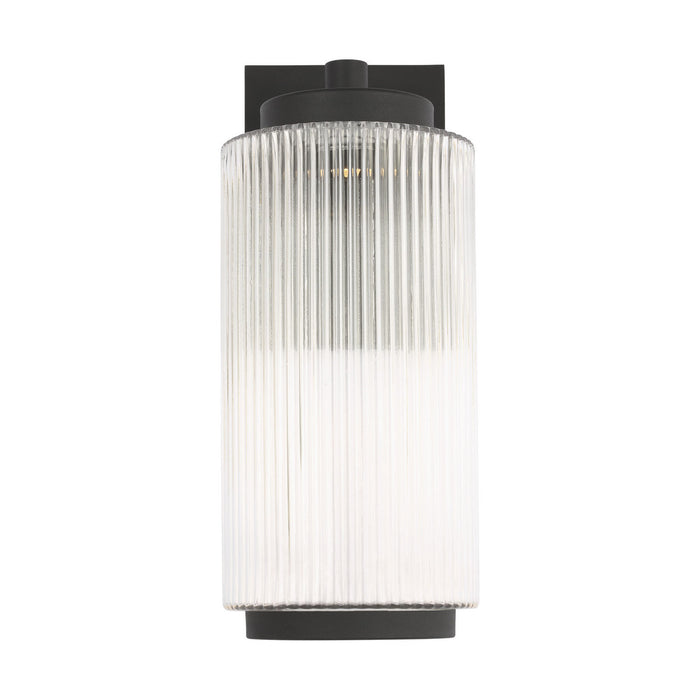 Myhouse Lighting Generation Lighting - GLO1071DL-TXB - One Light Outdoor Wall Lantern - Ronde - Textured Black
