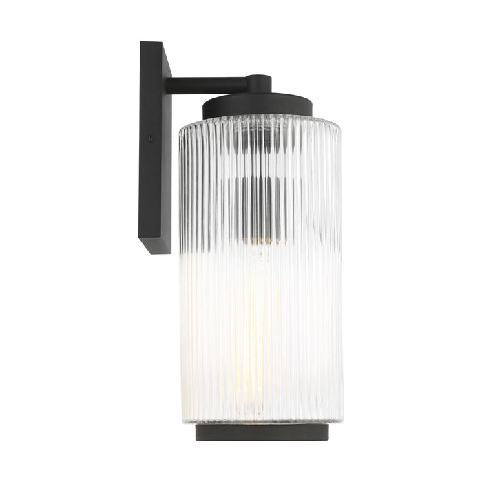Myhouse Lighting Generation Lighting - GLO1071TXB - One Light Outdoor Wall Lantern - Ronde - Textured Black