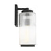 Myhouse Lighting Generation Lighting - GLO1071TXB - One Light Outdoor Wall Lantern - Ronde - Textured Black