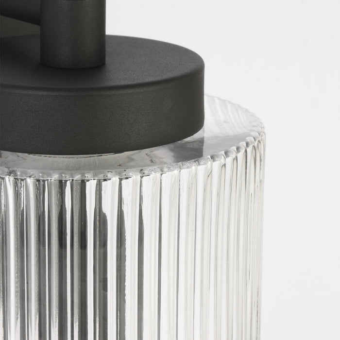 Myhouse Lighting Generation Lighting - GLO1071TXB - One Light Outdoor Wall Lantern - Ronde - Textured Black