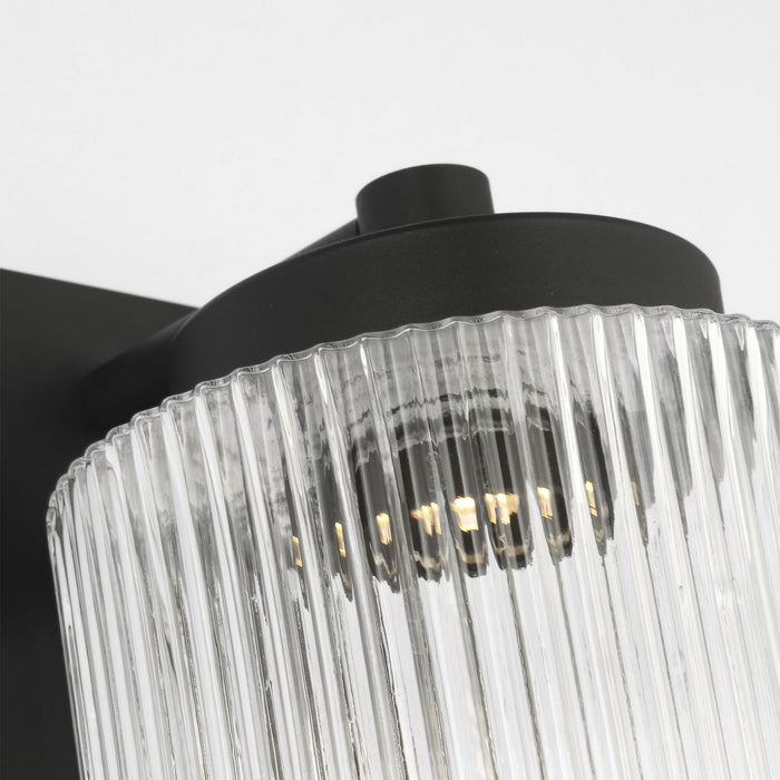 Myhouse Lighting Generation Lighting - GLO1081DL-TXB - One Light Outdoor Wall Lantern - Ronde - Textured Black