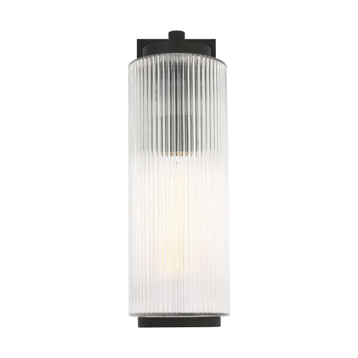 Myhouse Lighting Generation Lighting - GLO1081TXB - One Light Outdoor Wall Lantern - Ronde - Textured Black
