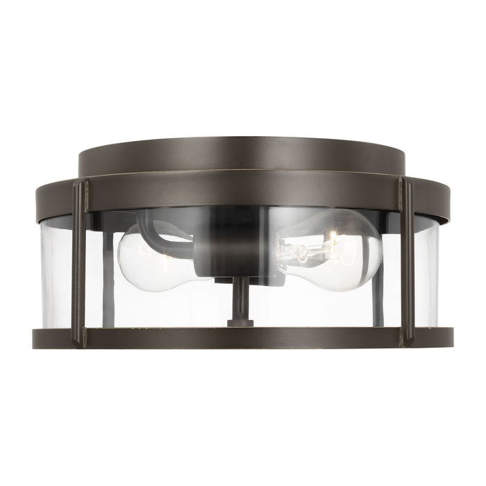 Myhouse Lighting Generation Lighting - GLO1132C-ANBZ - Flush Mount - Luning - Antique Bronze