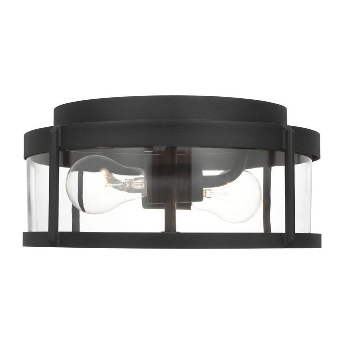 Myhouse Lighting Generation Lighting - GLO1132C-TXB - Flush Mount - Luning - Textured Black
