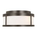 Myhouse Lighting Generation Lighting - GLO1132OE-ANBZ - Flush Mount - Luning - Antique Bronze