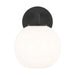Myhouse Lighting Generation Lighting - GLO1361TXB - One Light Outdoor Wall Lantern - Toca - Textured Black