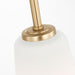 Myhouse Lighting Generation Lighting - GLP1031SB - One Light Mini-Pendant - Miles - Satin Brass