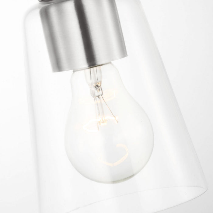 Myhouse Lighting Generation Lighting - GLP1041BS - One Light Mini-Pendant - Miles - Brushed Nickel