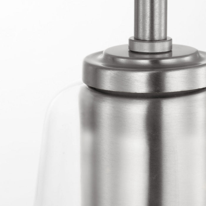 Myhouse Lighting Generation Lighting - GLP1041BS - One Light Mini-Pendant - Miles - Brushed Nickel