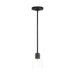 Myhouse Lighting Generation Lighting - GLP1041MBK - One Light Mini-Pendant - Miles - Midnight Black