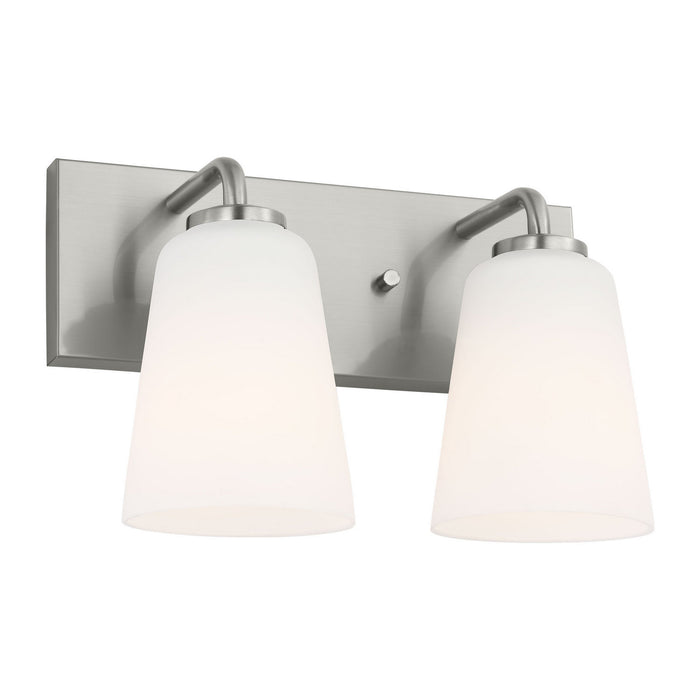 Myhouse Lighting Generation Lighting - GLV1052BS - Vanity - Miles - Brushed Nickel