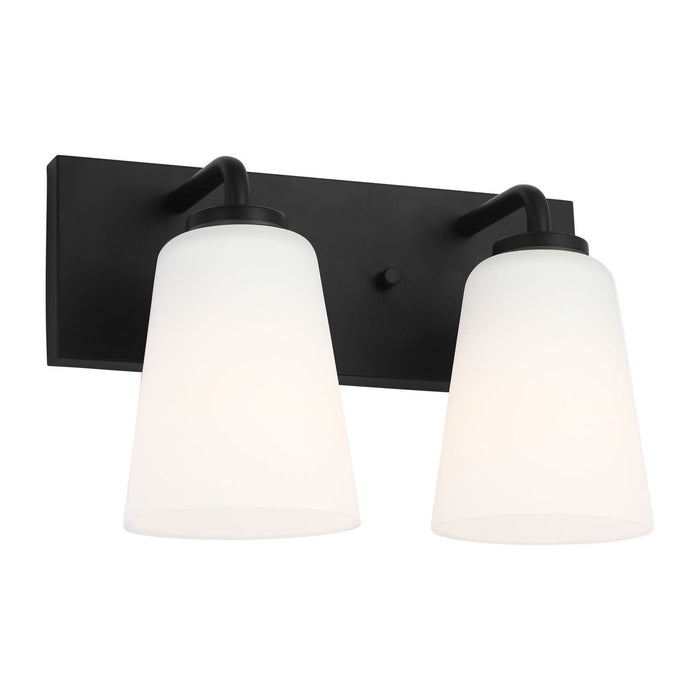 Myhouse Lighting Generation Lighting - GLV1052MBK - Vanity - Miles - Midnight Black