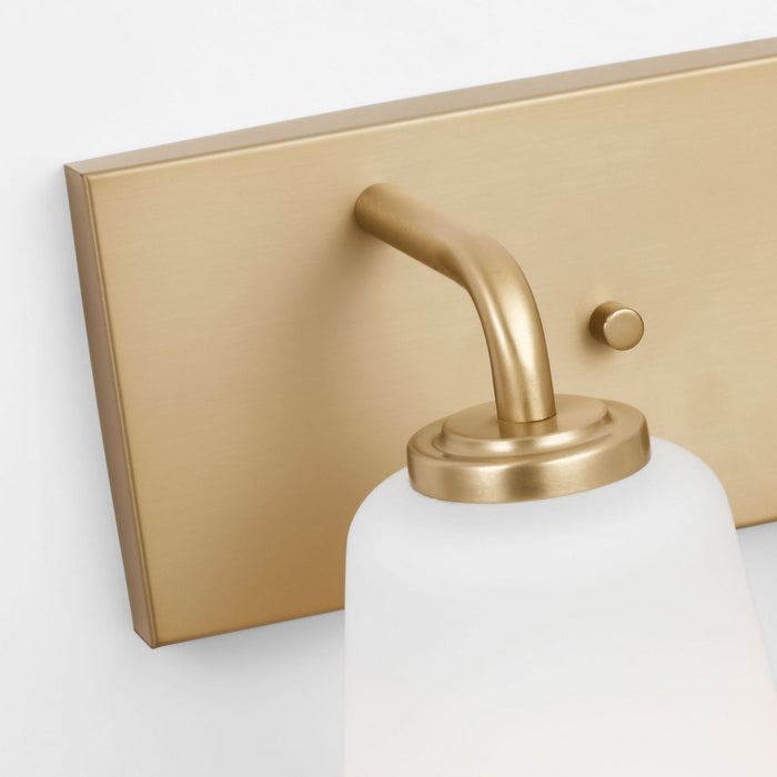 Myhouse Lighting Generation Lighting - GLV1052SB - Vanity - Miles - Satin Brass