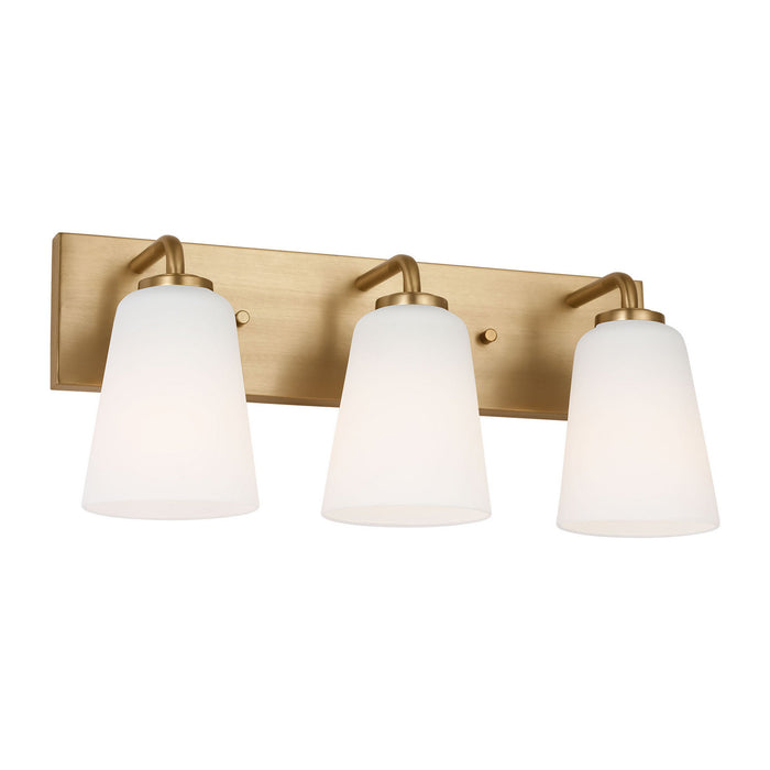 Myhouse Lighting Generation Lighting - GLV1053SB - Vanity - Miles - Satin Brass