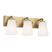 Myhouse Lighting Generation Lighting - GLV1053SB - Vanity - Miles - Satin Brass