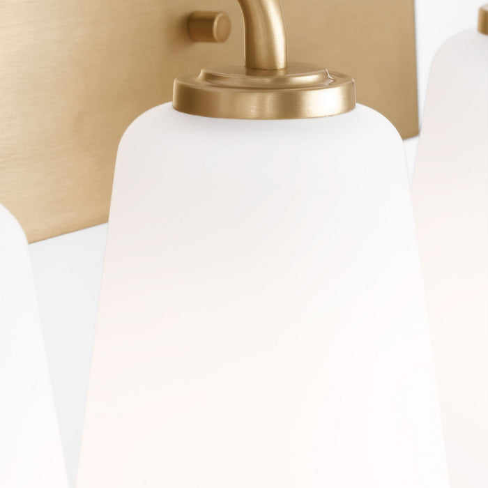Myhouse Lighting Generation Lighting - GLV1053SB - Vanity - Miles - Satin Brass