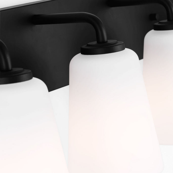 Myhouse Lighting Generation Lighting - GLV1054MBK - Vanity - Miles - Midnight Black