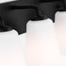Myhouse Lighting Generation Lighting - GLV1054MBK - Vanity - Miles - Midnight Black