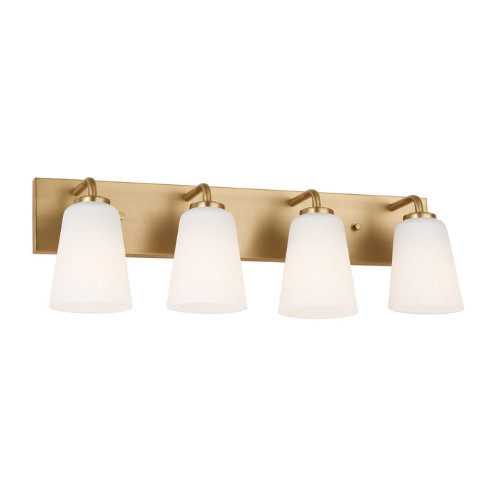 Myhouse Lighting Generation Lighting - GLV1054SB - Vanity - Miles - Satin Brass