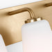 Myhouse Lighting Generation Lighting - GLV1054SB - Vanity - Miles - Satin Brass