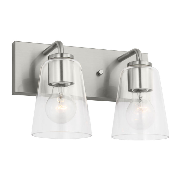 Myhouse Lighting Generation Lighting - GLV1062BS - Vanity - Miles - Brushed Nickel