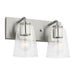Myhouse Lighting Generation Lighting - GLV1062BS - Vanity - Miles - Brushed Nickel