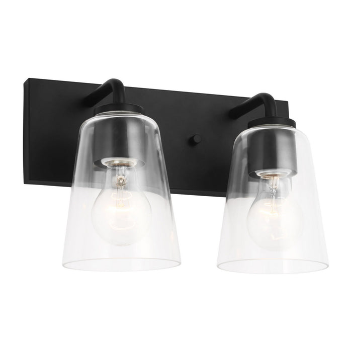 Myhouse Lighting Generation Lighting - GLV1062MBK - Vanity - Miles - Midnight Black