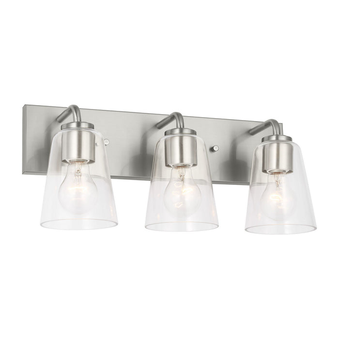 Myhouse Lighting Generation Lighting - GLV1063BS - Vanity - Miles - Brushed Nickel