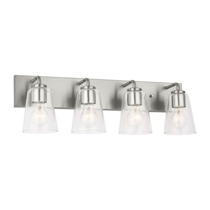 Myhouse Lighting Generation Lighting - GLV1064BS - Vanity - Miles - Brushed Nickel