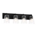 Myhouse Lighting Generation Lighting - GLV1064MBK - Vanity - Miles - Midnight Black