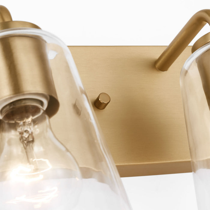 Myhouse Lighting Generation Lighting - GLV1064SB - Vanity - Miles - Satin Brass